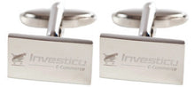 Rechthoekige Manchetknopen 100% Zilver