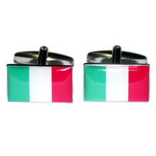 Manchetknopen Italiaanse Vlag Land
