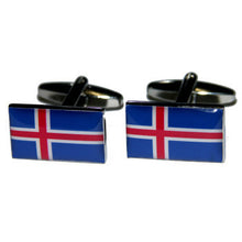 Manchetknopen Ijslandse vlag land