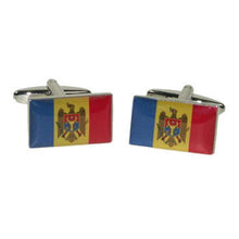 Manchetknopen Moldavische Vlag land