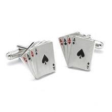 Manchetknopen kaarten casino
