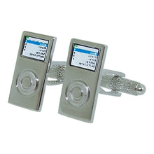 manchetknopen ipod chrome muziek apple