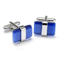 Manchetknopen blauw
