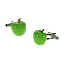 Manchetknopen groene appel