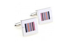 Manchetknopen Kleurrijke Barcode